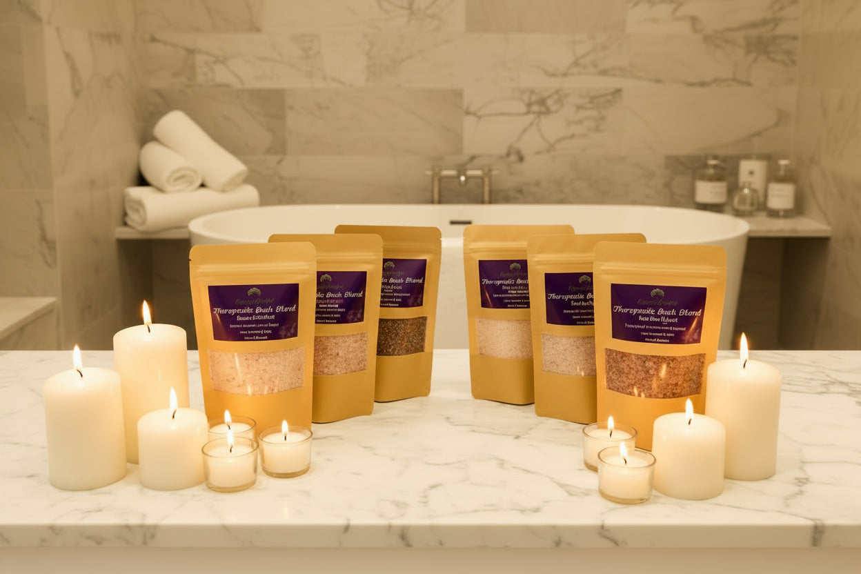 The Bath Ritual Collection – Eight Luxury Natural Bath Blends