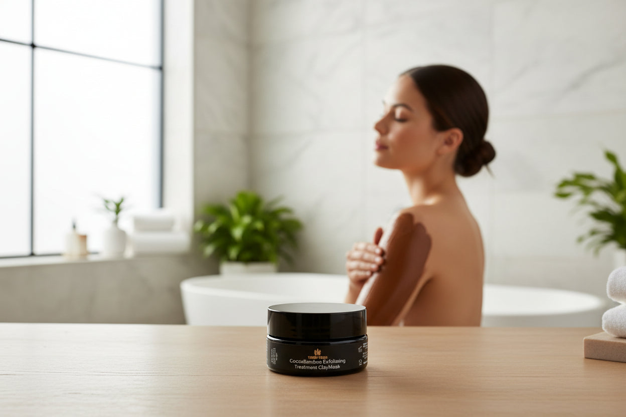 The Exfoliating Treatment – Organic ClayMask for Face & Body